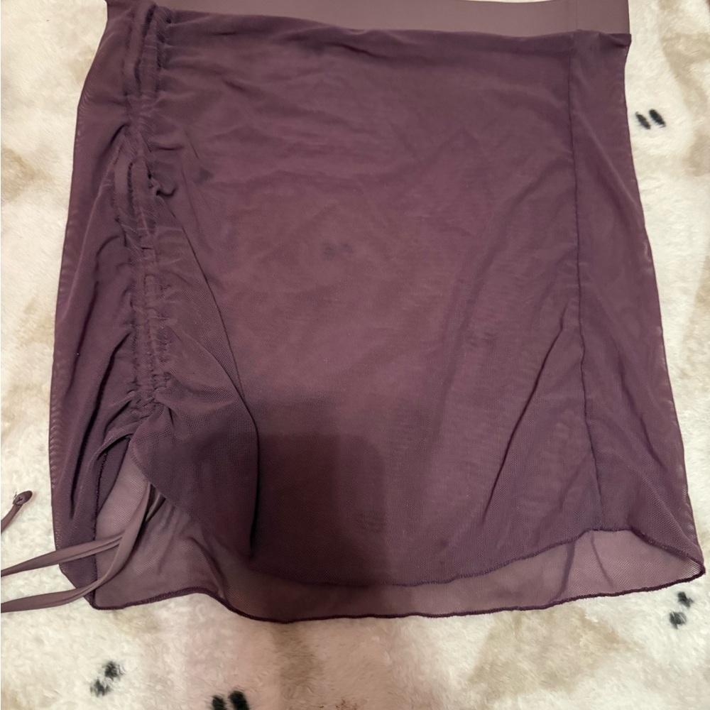 & Other Stories Purple Swim Coverup
